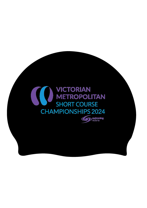 2024 Victorian Metropolitan SC Championships Silicone Swim Cap