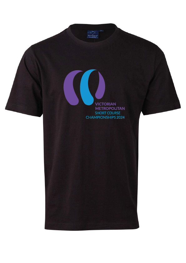 2024 Victorian Metro SC Championships Tee - BLACK