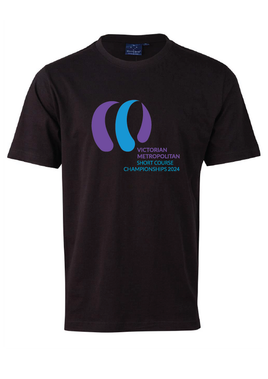 2024 Victorian Metro SC Championships Tee - BLACK