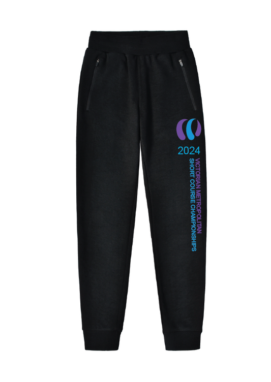 2024 Victorian Metropolitan SC Championships Fleece Trackpant Black