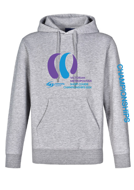 2024 Victorian Metro SC Champs Hoodie - GREY MARLE