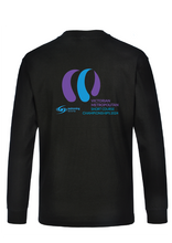 2024 Victorian Metro SC Championships Long Sleeve Tee - Black