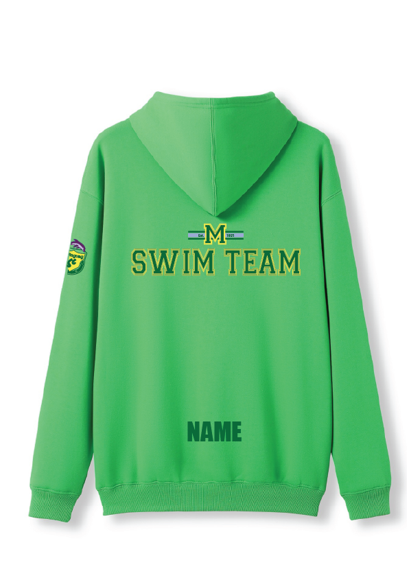 MITTAGONG SWIM CLUB HOODIE - GREEN