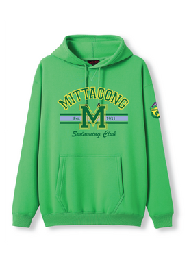 MITTAGONG SWIM CLUB HOODIE - GREEN