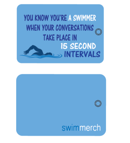 Bag Tag - You know you're a swimmer