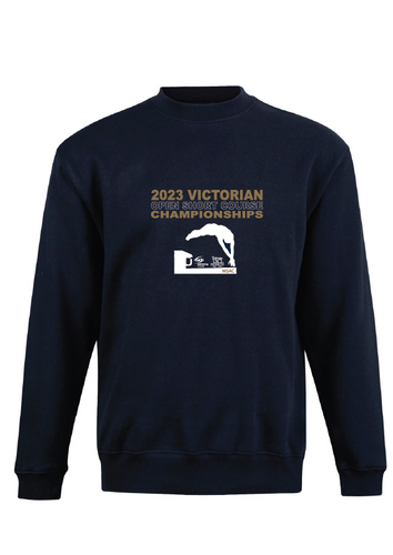 2023 Victorian Open Short Course Championships Sweat Top - Navy