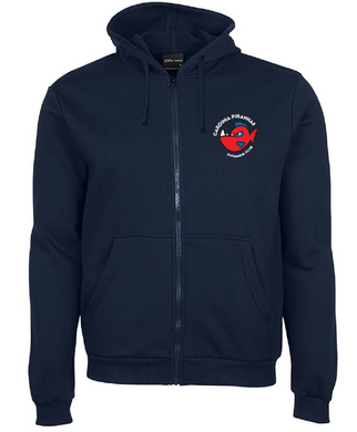 CARDINIA PIRANHAS SWIM CLUB ZIP THRU HOODIE