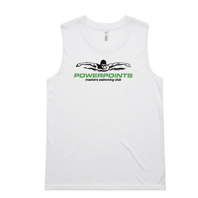 PowerPoints 2024 Nationals Mens Tank - White