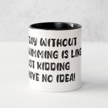Boxed Mug - A Day without swimming