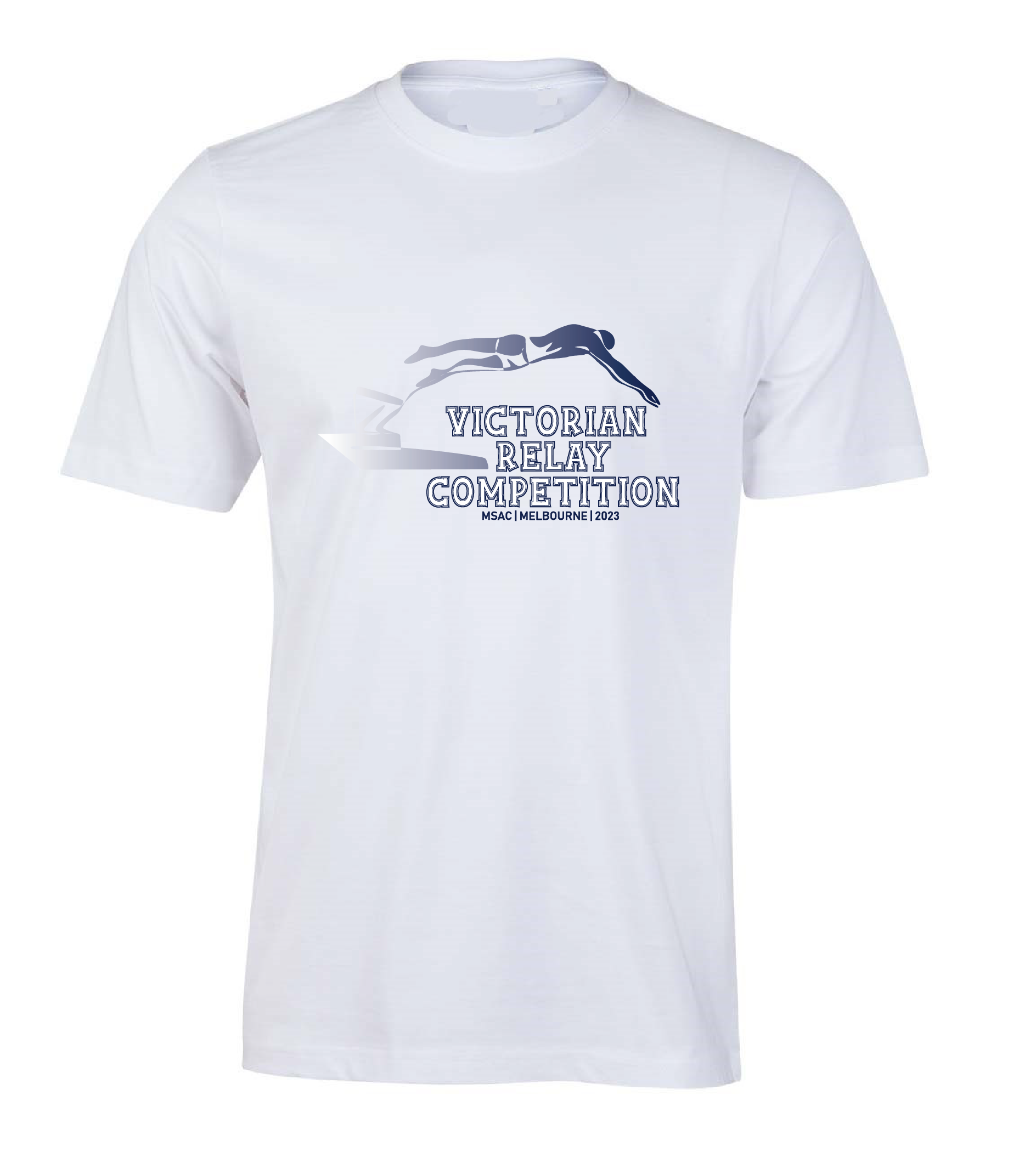 2023 Victorian relay competition Tee - White