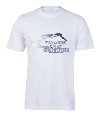 2023 Victorian relay competition Tee - White