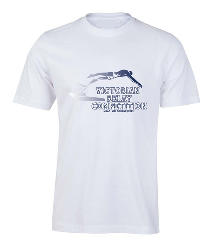 2023 Victorian relay competition Tee - White