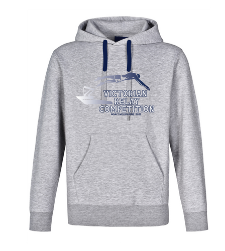 2023 Victorian relay competition Hoodie - Grey Marle