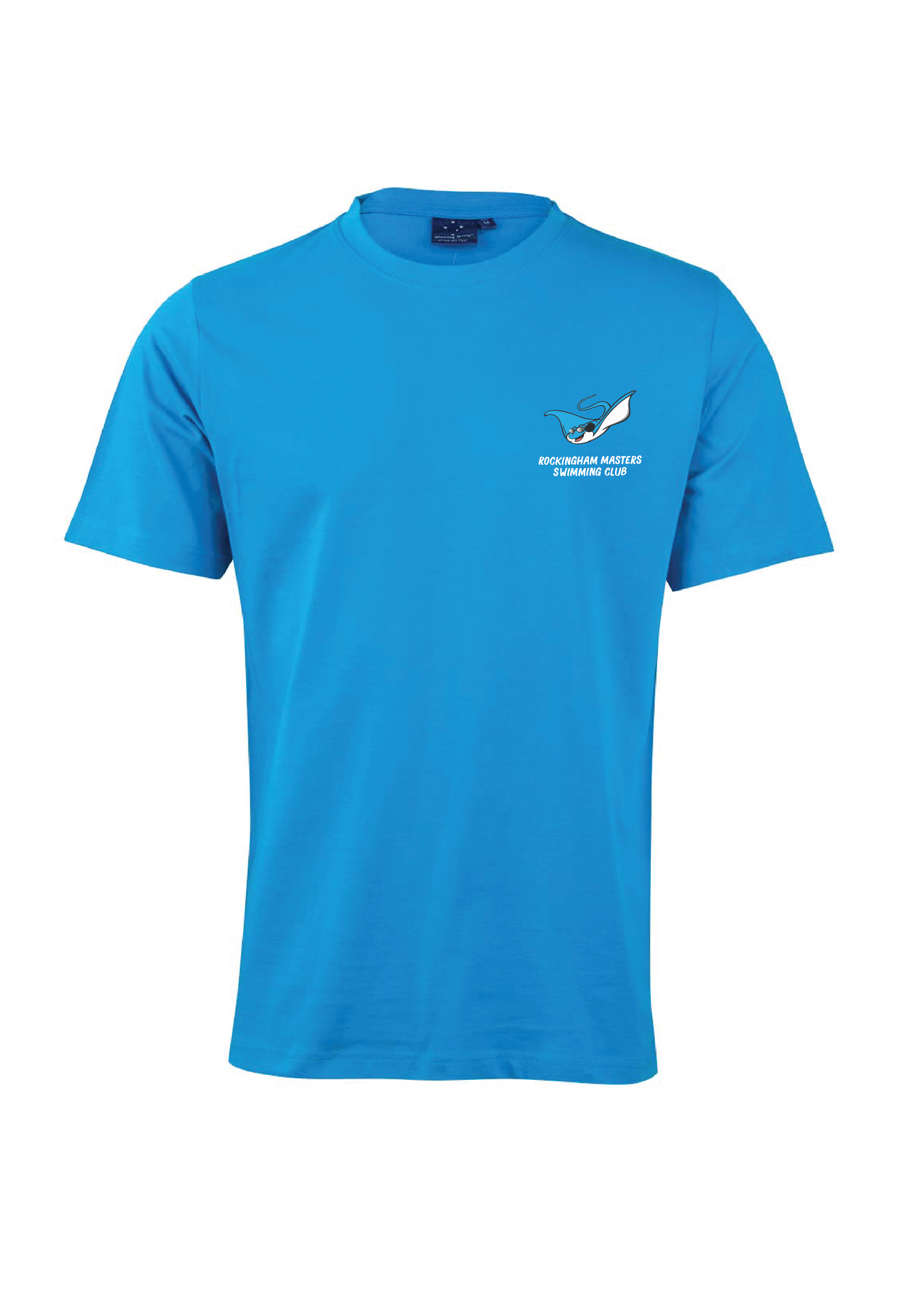 Rockingham Masters Swim Club Short Sleeve Tee - Unisex Azure
