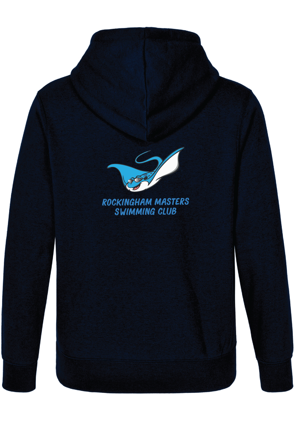 Rockingham Masters Swim Club  Hoodie - Unisex Navy