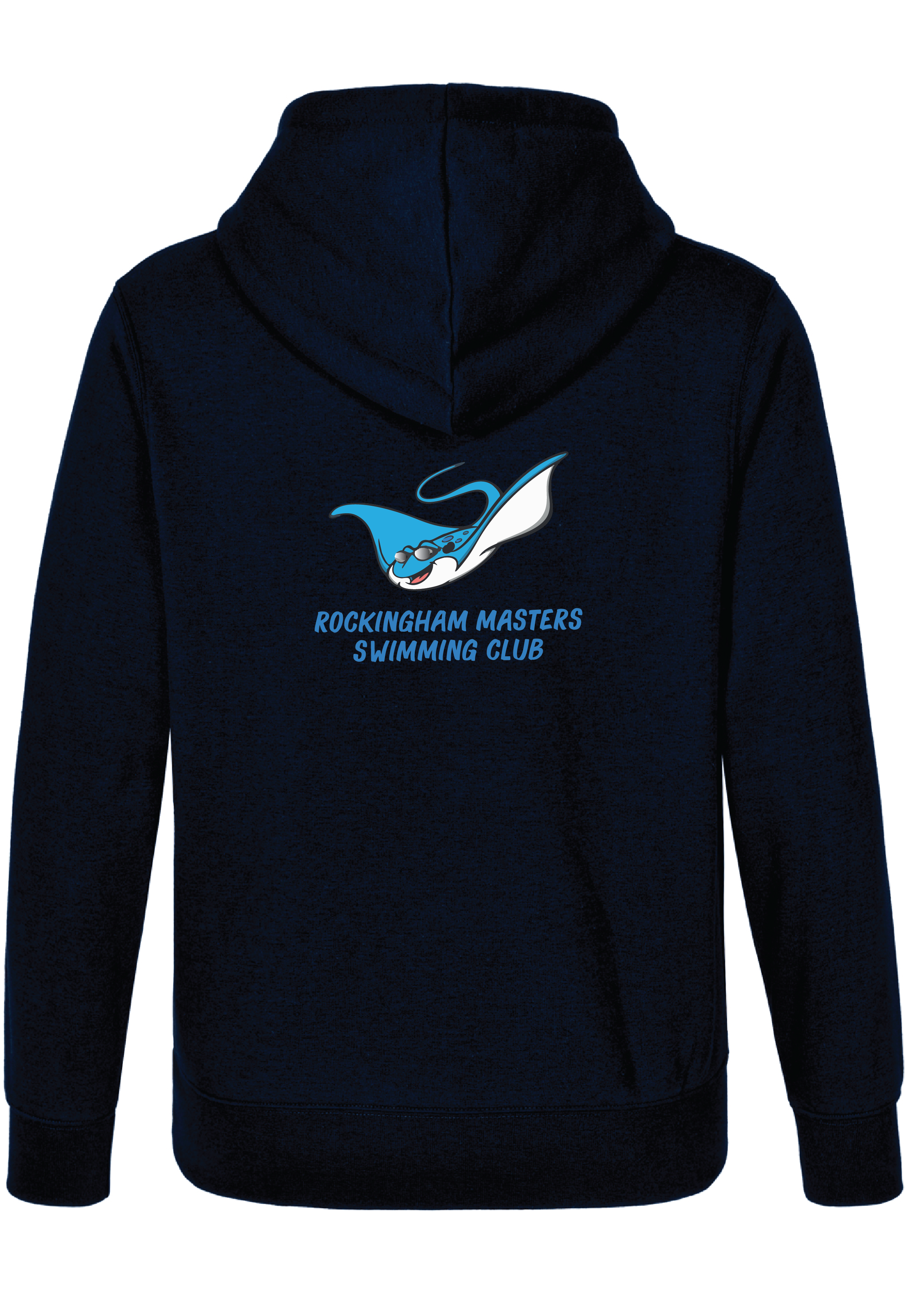 Rockingham Masters Swim Club  Hoodie - Unisex Navy