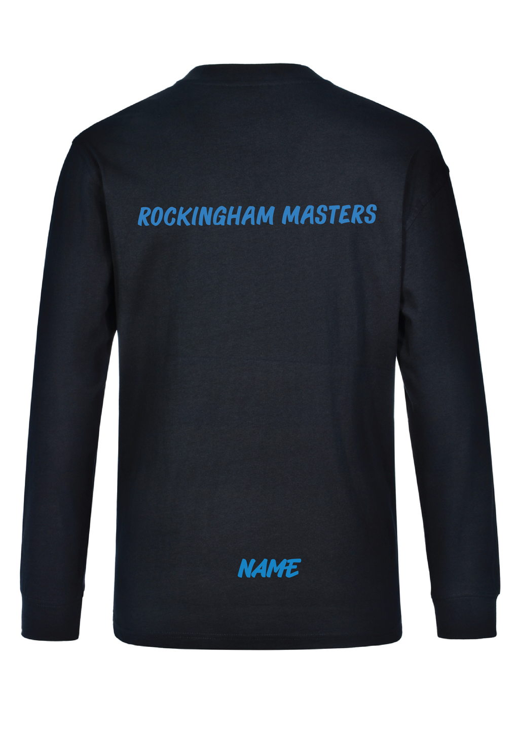Rockingham Masters Swimming Club Long Sleeve Tee - Navy