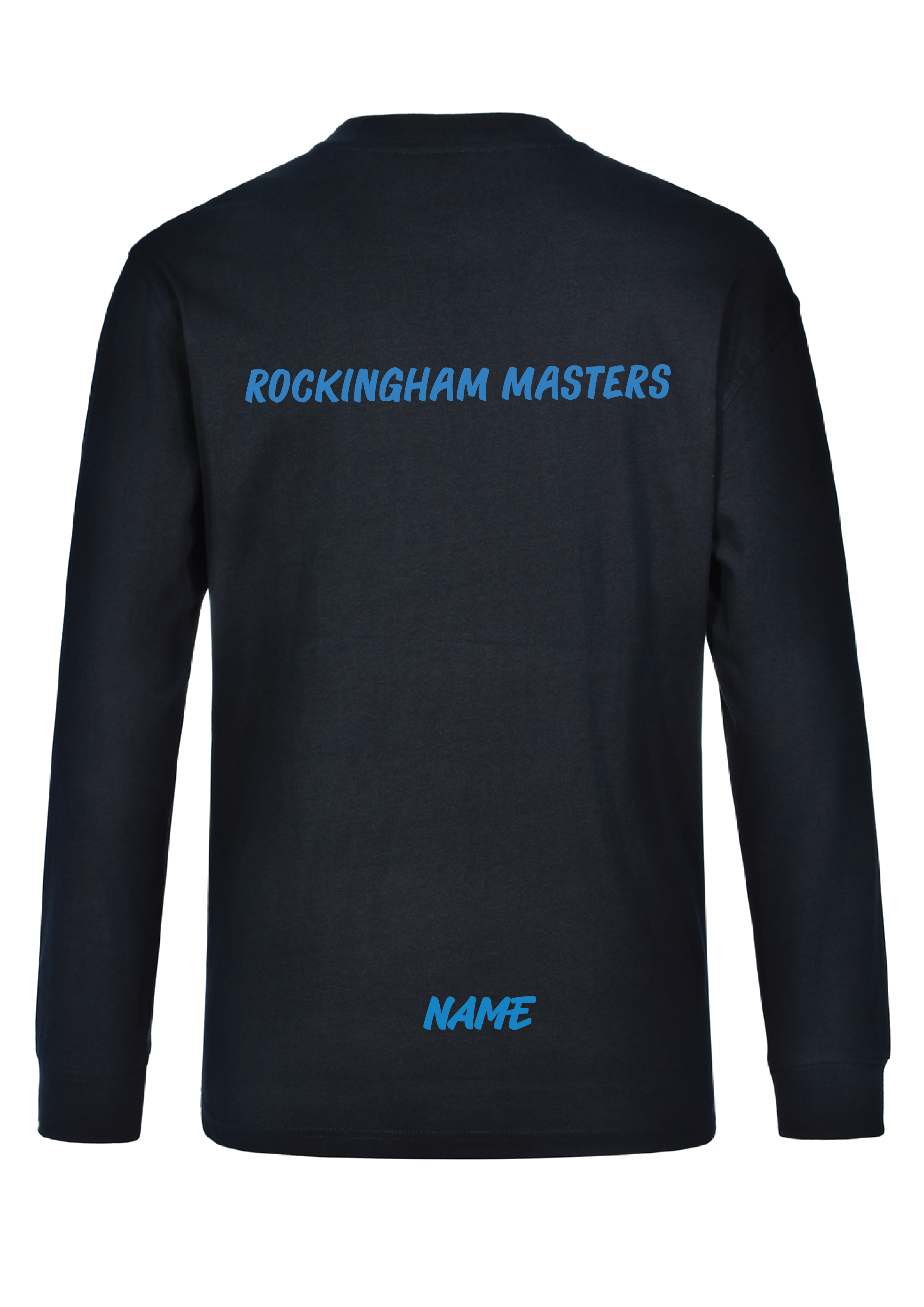 Rockingham Masters Swimming Club Long Sleeve Tee - Navy