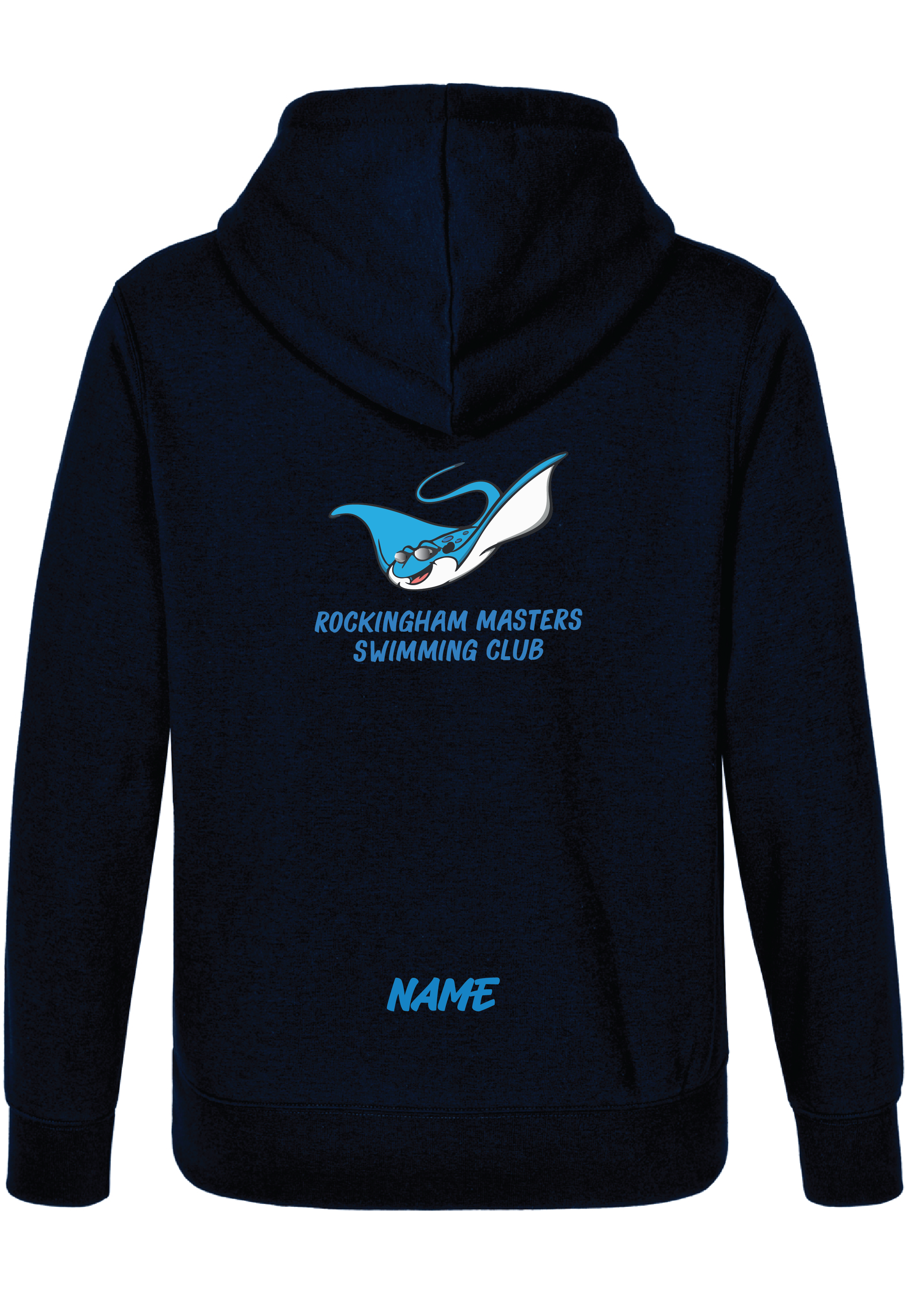 Rockingham Masters Swim Club  Hoodie - Unisex Navy