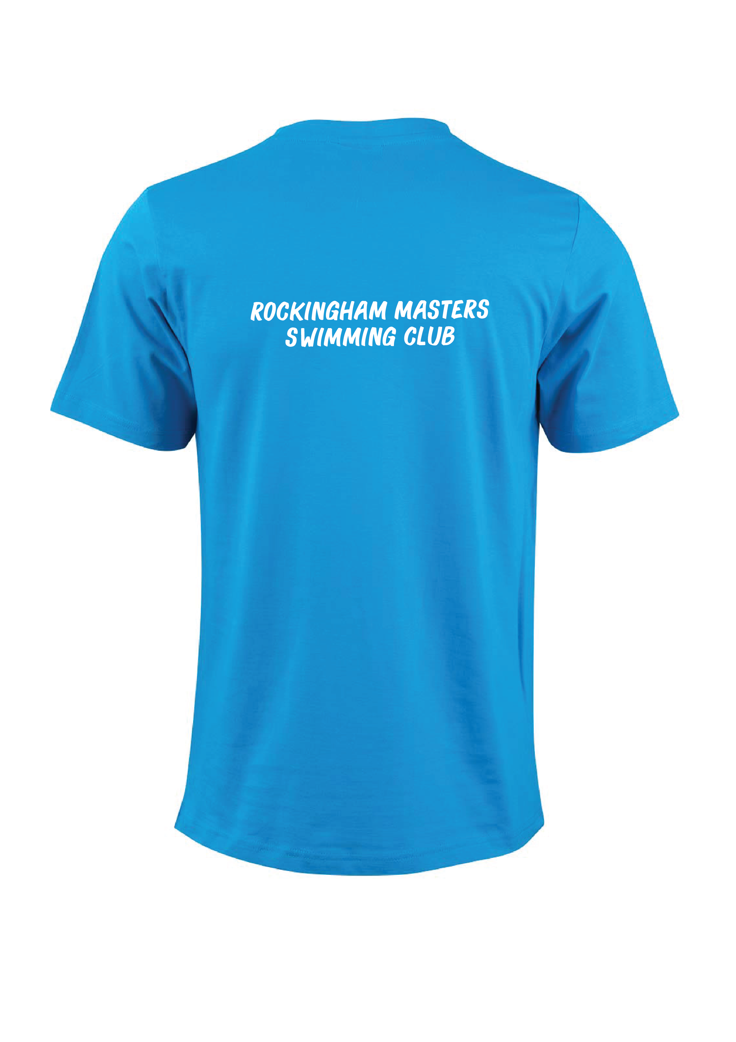 Rockingham Masters Swim Club Short Sleeve Tee - Unisex Azure