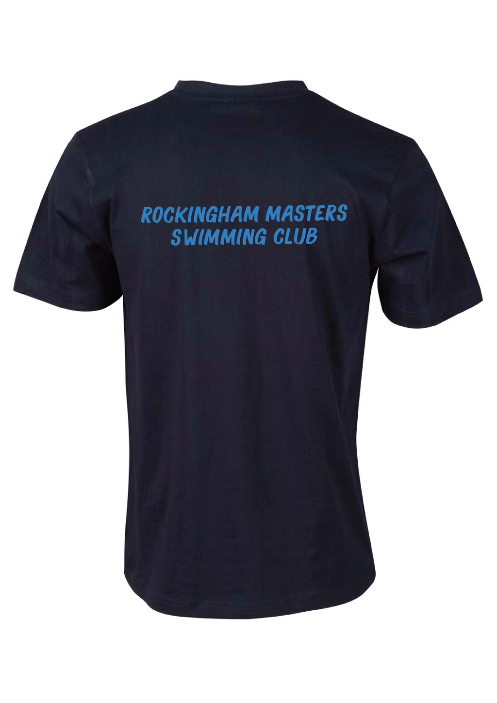 Rockingham Masters Swim Club Short Sleeve Tee - Unisex Navy