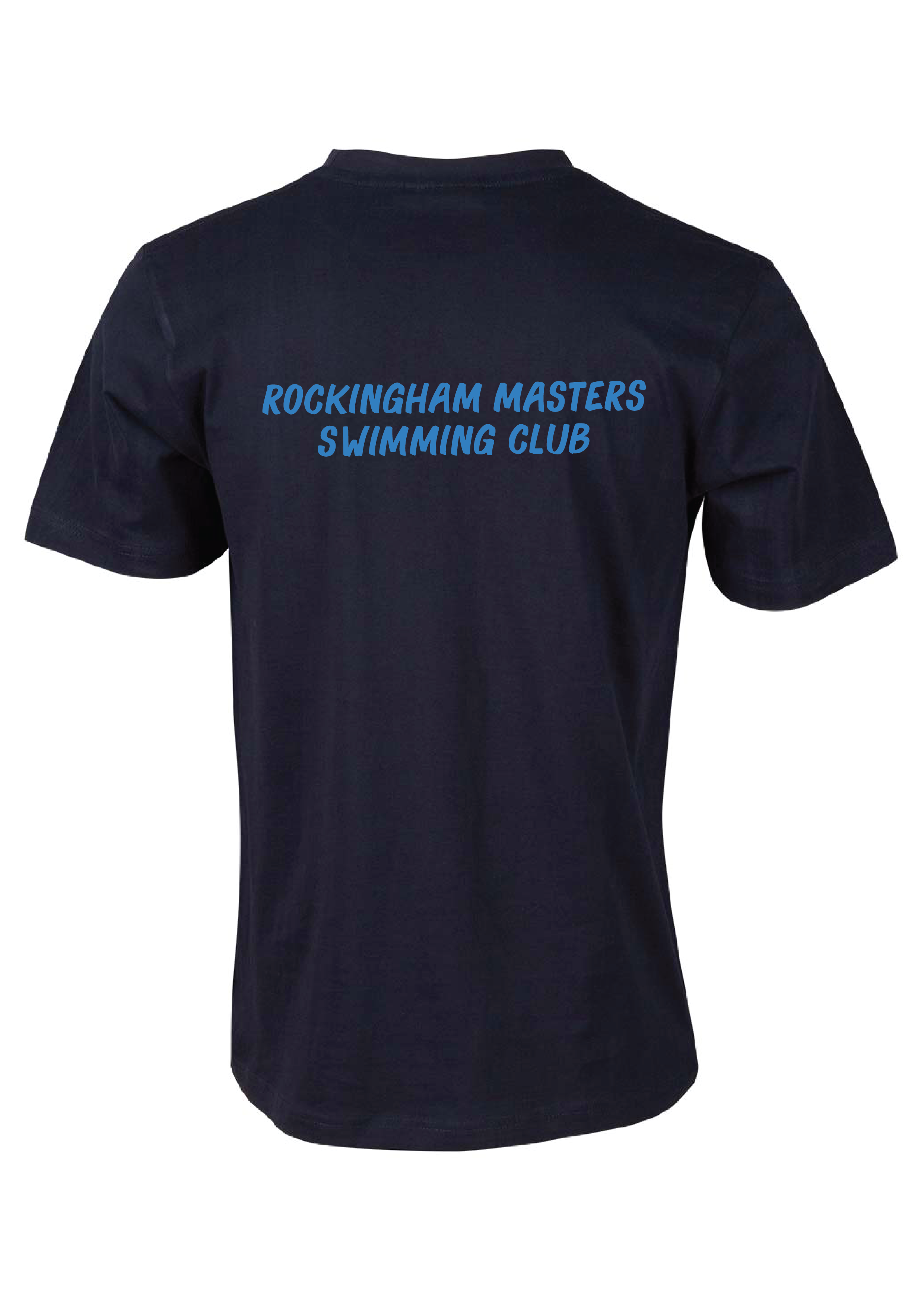 Rockingham Masters Swim Club Short Sleeve Tee - Unisex Navy
