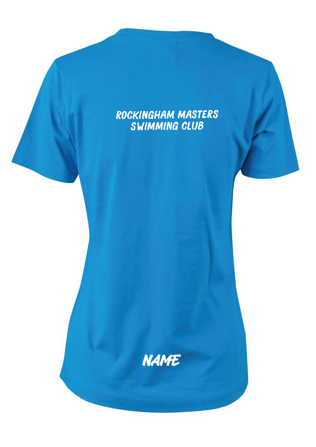 Rockingham Masters Swim Club Short Sleeve Tee - Unisex Azure