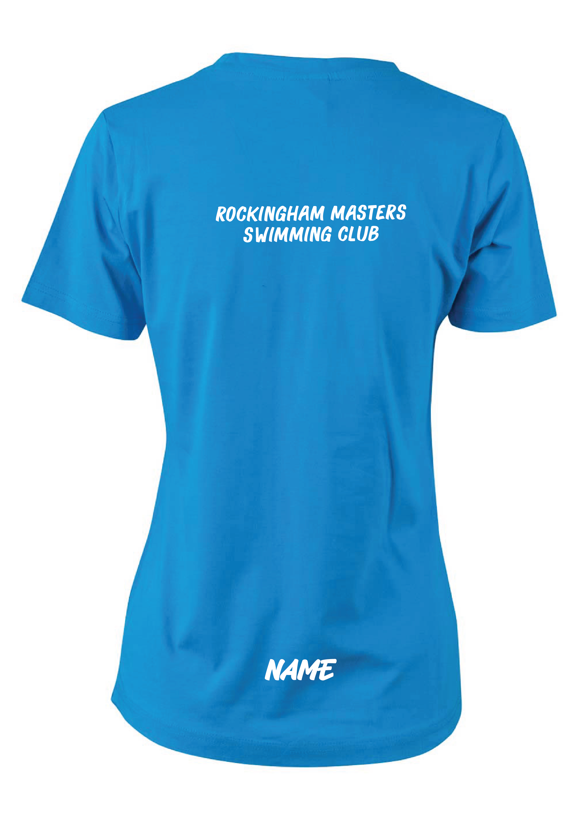 Rockingham Masters Swim Club Short Sleeve Tee - Unisex Azure