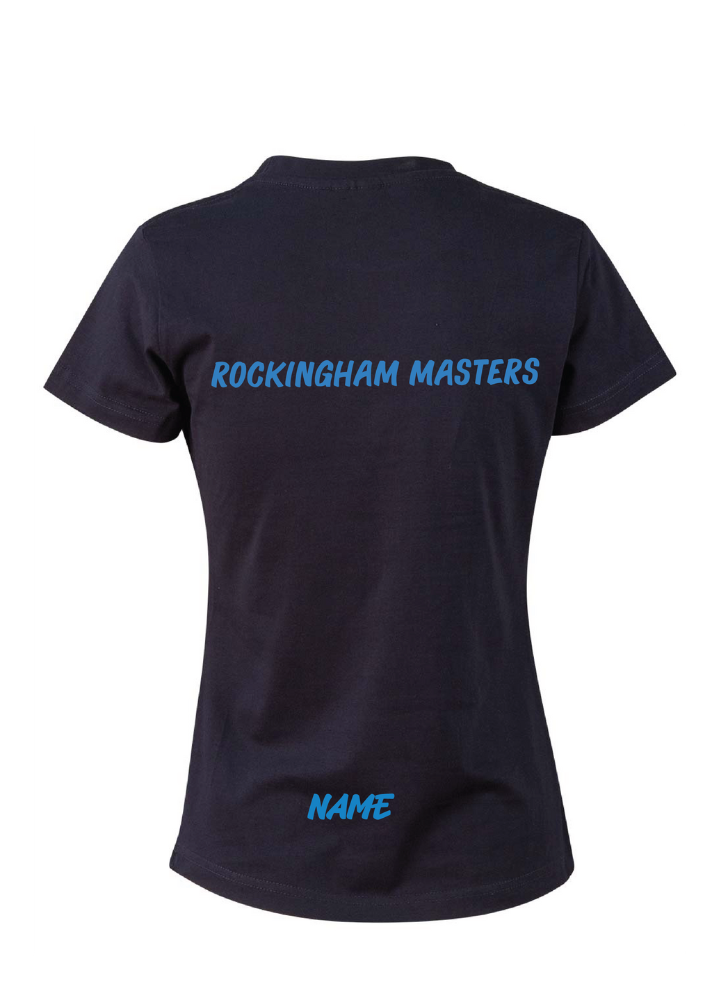 Rockingham Masters Swim Club Short Sleeve Tee - Unisex Navy