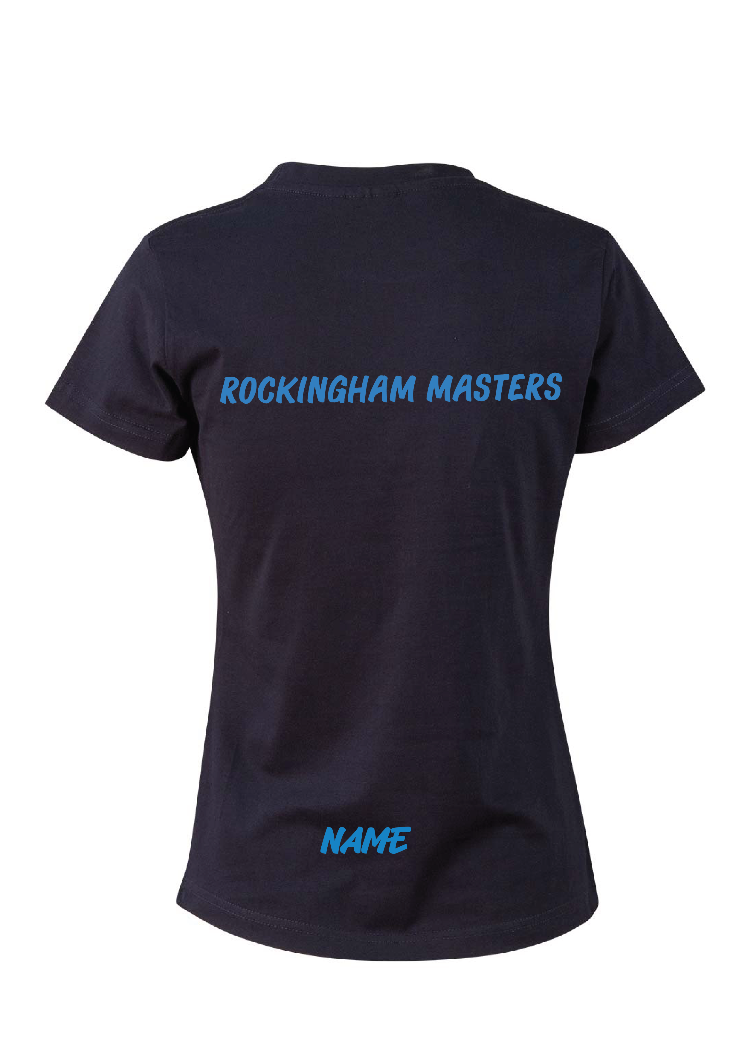 Rockingham Masters Swim Club Short Sleeve Tee - Unisex Navy