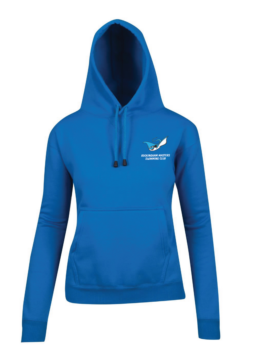 Rockingham Masters Swim Club hoodie - Azure Blue