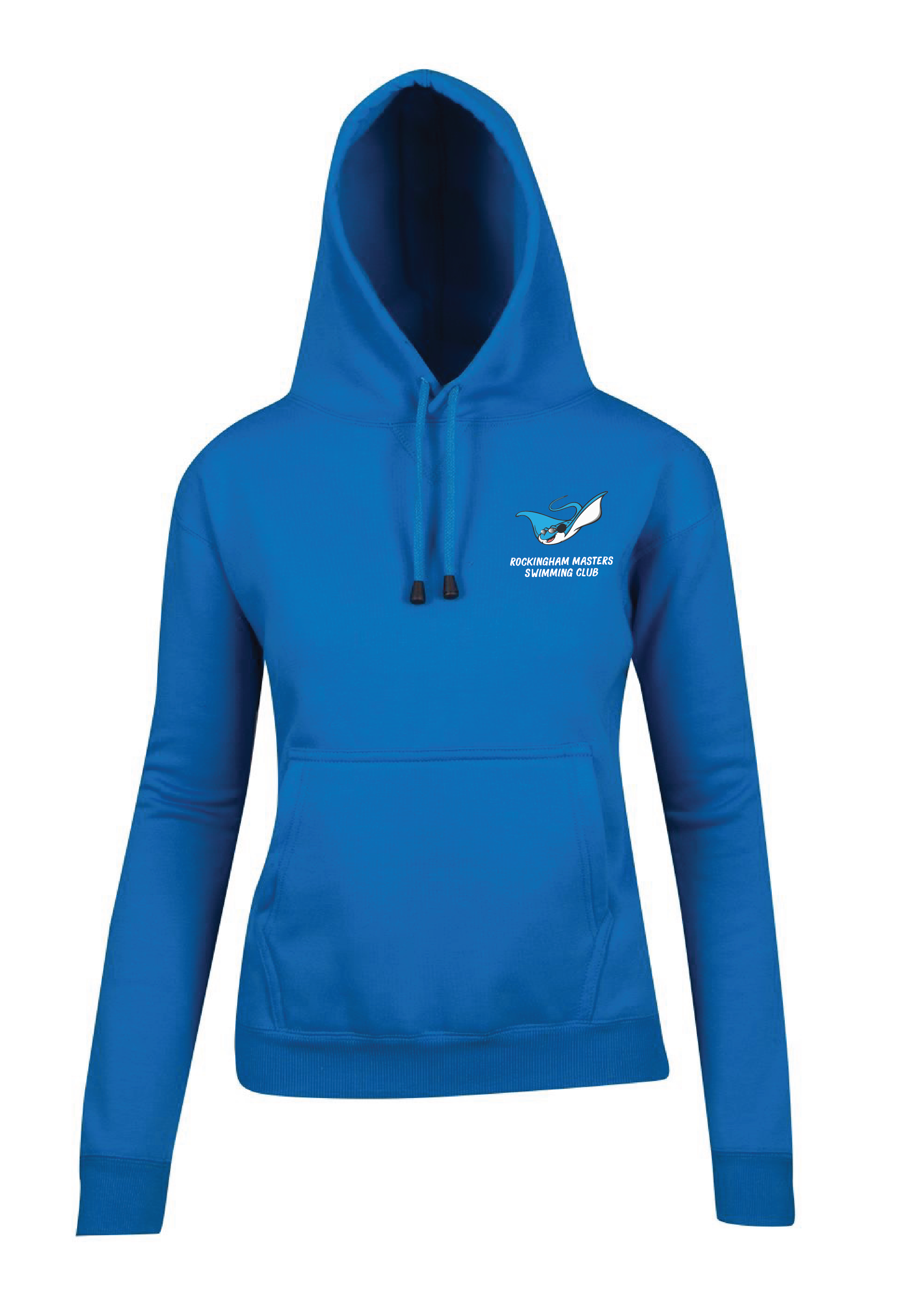 Rockingham Masters Swim Club hoodie - Azure Blue