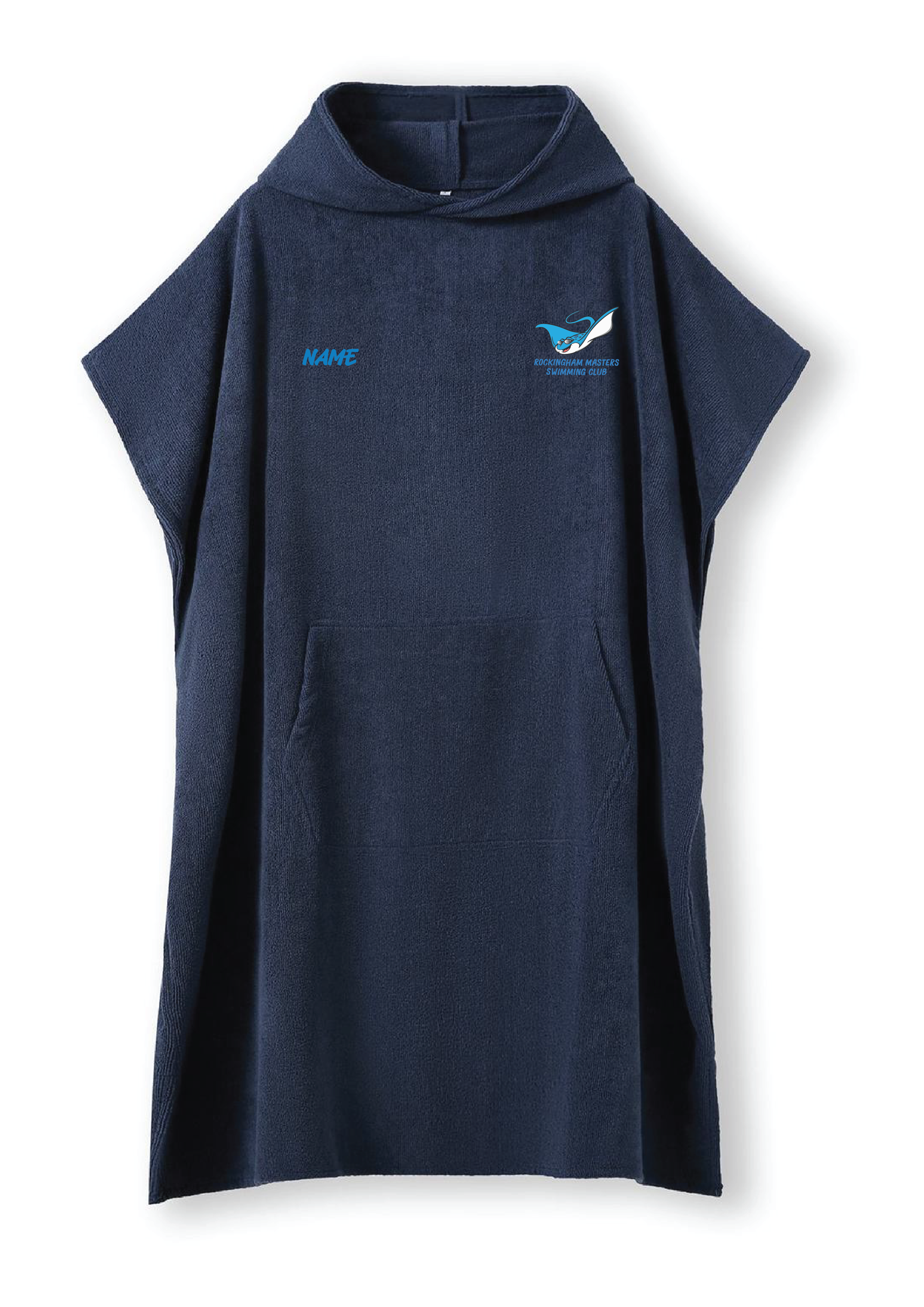 Rockingham Masters SWIM CLUB HOODED TOWEL