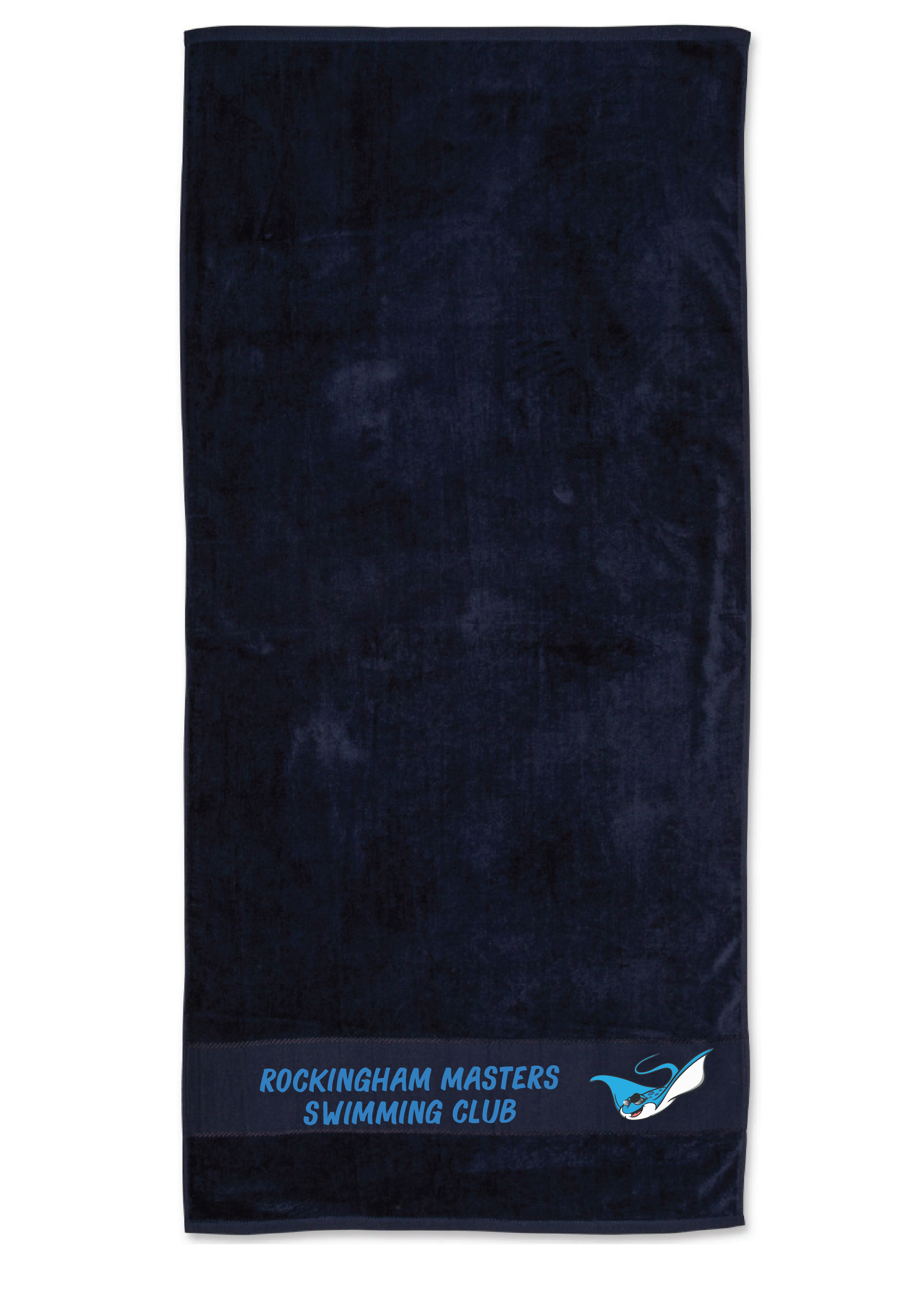 Rockingham Masters Swim Club Towel - Navy