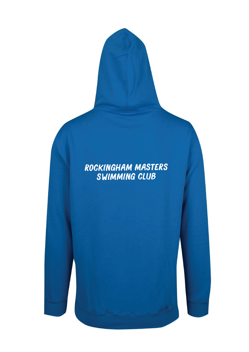 Rockingham Masters Swimming Club Zip Thru Hoodie - Azure Blue
