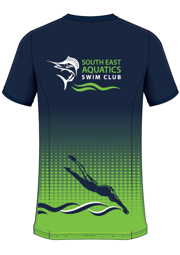 South East Aquatic Swim Club sublimated Tee