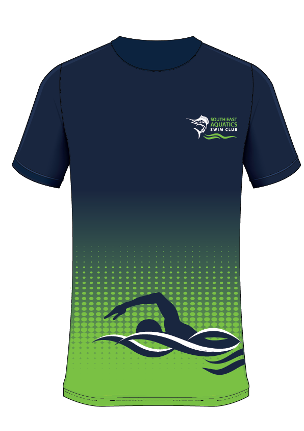 South East Aquatic Swim Club sublimated Tee