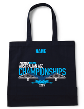 2025 Australian Age Championships canvas tote bag