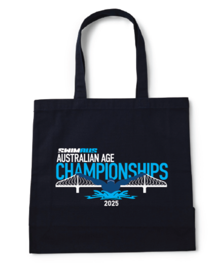 2025 Australian Age Championships canvas tote bag
