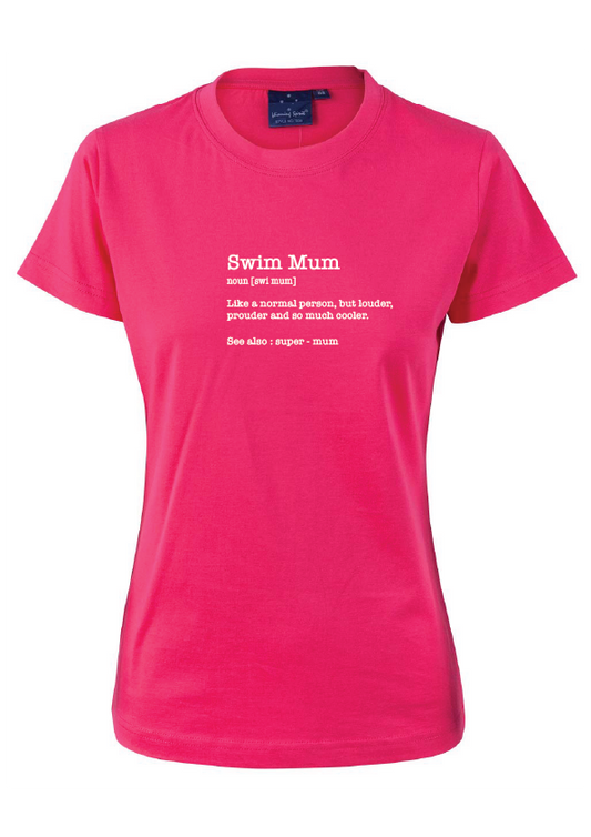 SWIM MUM (noun) - tee