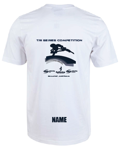 2025 TRI SERIES TOUR - SHORT SLEEVE TEE - UNISEX - WHITE