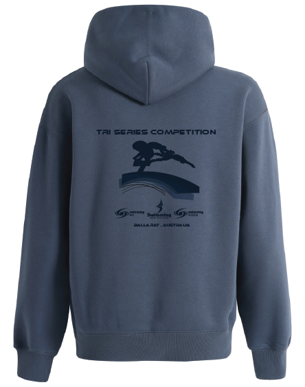 2025 TRI SERIES TOUR - EVENT HOODIE - SLATE GREY