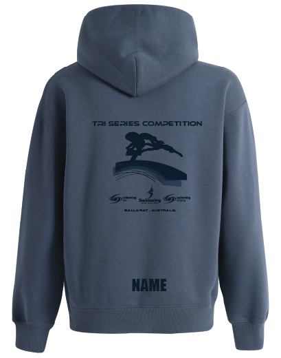 2025 TRI SERIES TOUR - EVENT HOODIE - SLATE GREY