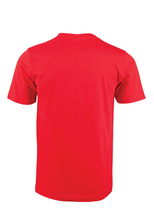 "LOVE" SHORT SLEEVE TEE  - UNISEX RED