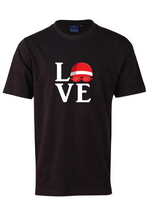 "LOVE" SHORT SLEEVE TEE - UNISEX BLACK