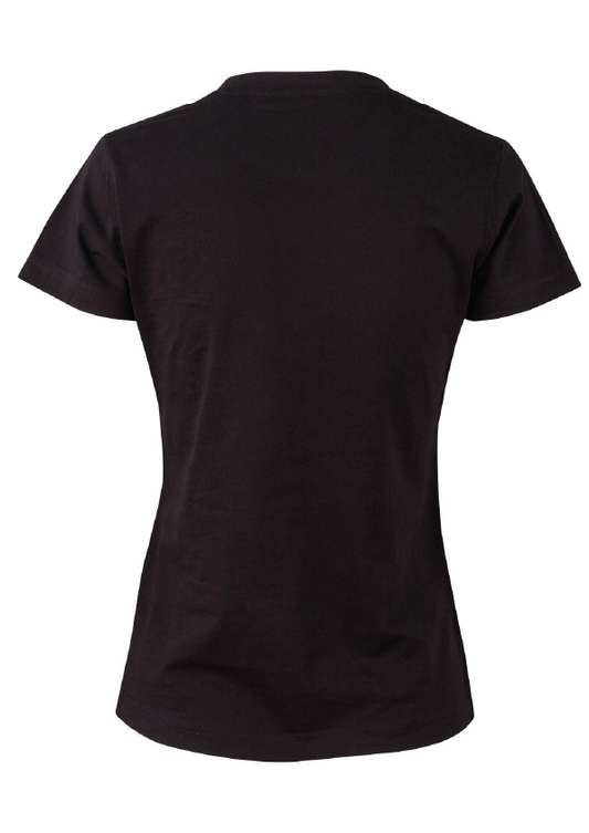 SWIMMING IS MY VALENTINE SHORT SLEEVE TEE - Women's sizing - BLACK
