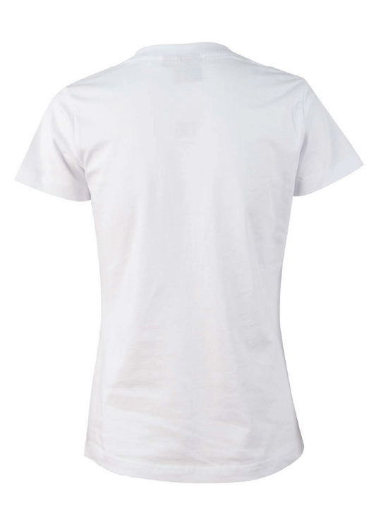 SWIMMING IS MY VALENTINE SHORT SLEEVE TEE - Women's sizing - WHITE