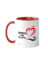 Boxed Mug - SWIMMING IS MY VALENTINE