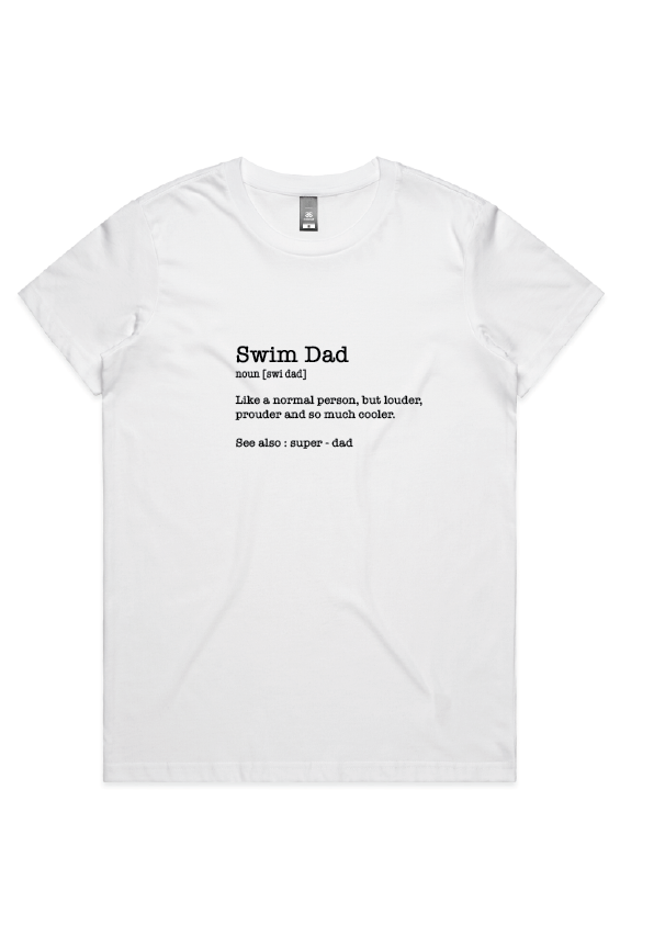 SWIM DAD (noun) - tee - ASSORTED COLOURS