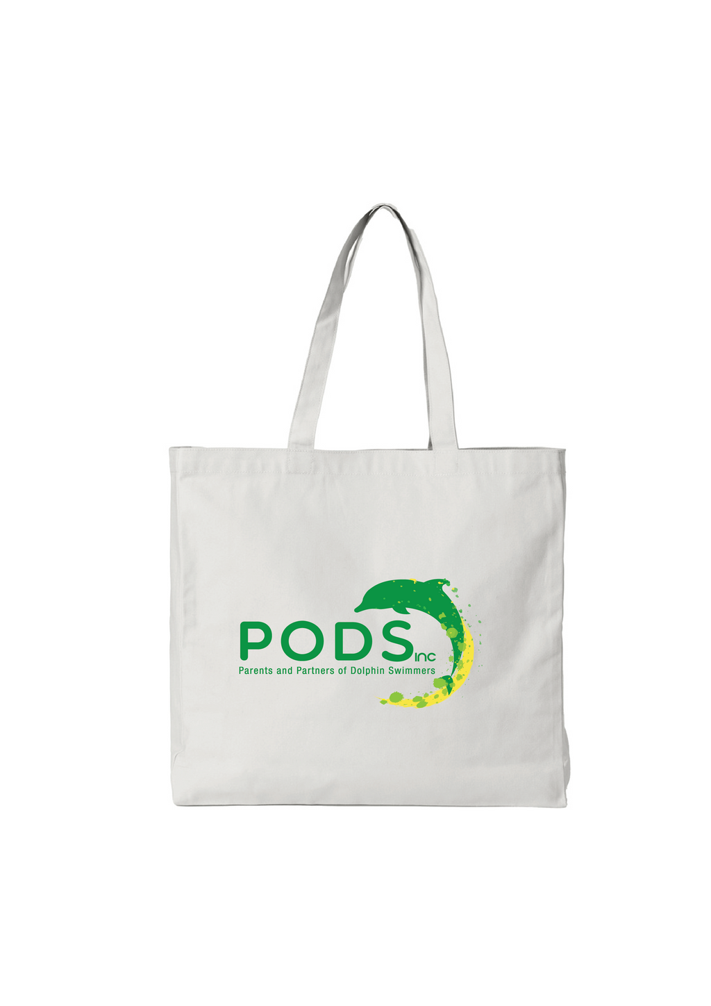 PODS - WHITE TOTE BAG